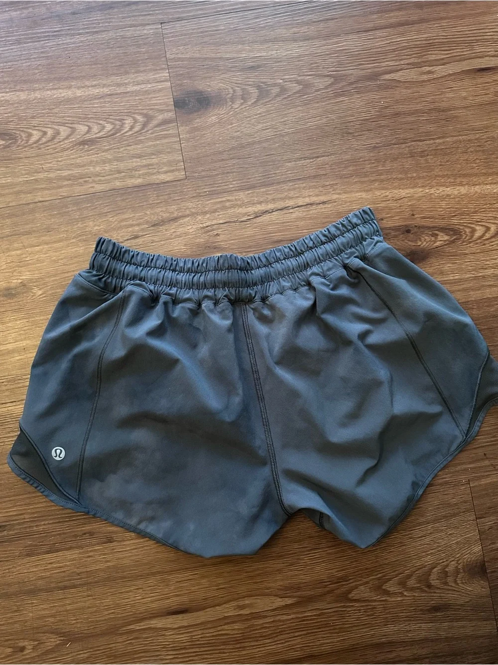 lululemon athletica Hotty Hot Shorts Gray Athletic Running Shorts